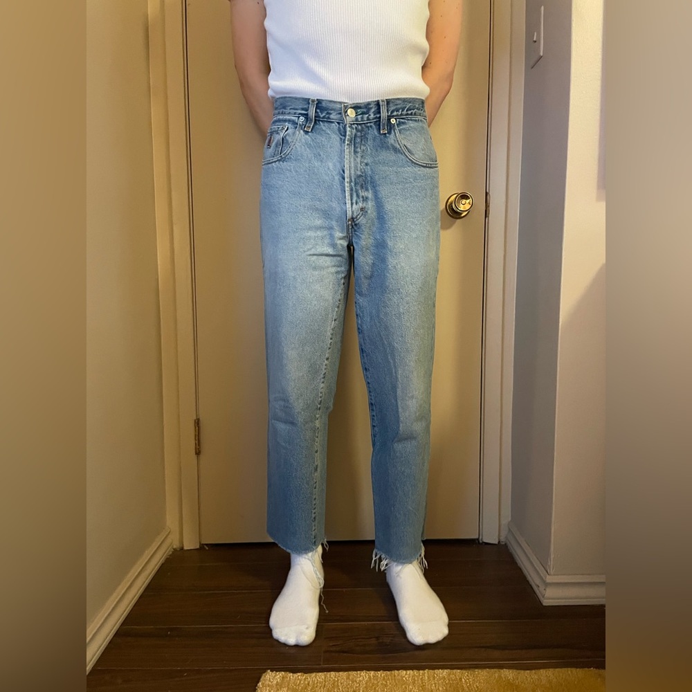 Tommy Hilfiger Men’s Vintage 90’s Classic Blue Straight Jeans